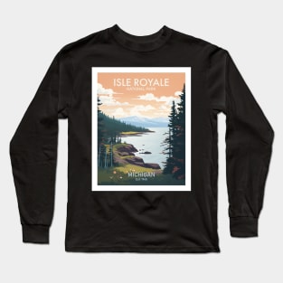 ISLE ROYALE NATIONAL PARK Long Sleeve T-Shirt